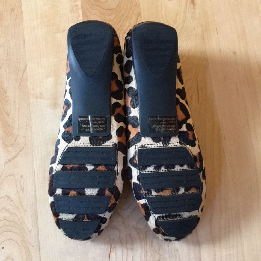 Vaneli leopard print calf hair loafers - Picture 10 of 12